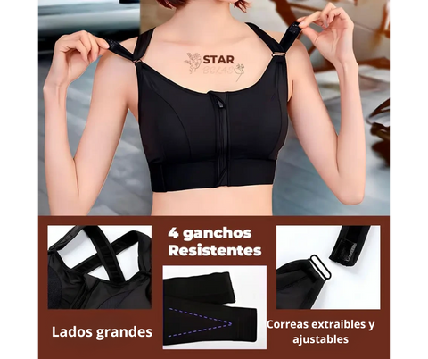 SUJETADOR MOLDEADOR CON CORRECTOR DE POSTURA