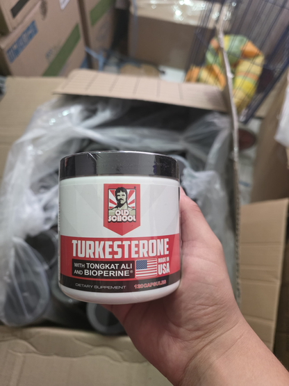 TURKESTERONE PRO OLD SCHOOL ORIGINAL - Potencia tu fuerza y Masculinidad.